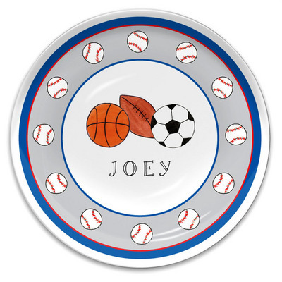 Sports Fan Childen's ThermoSaf® Plate